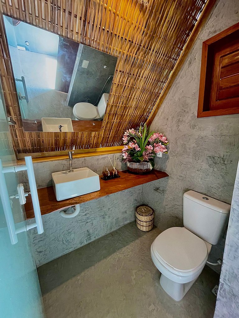 Lindo chalé de charme com piscina