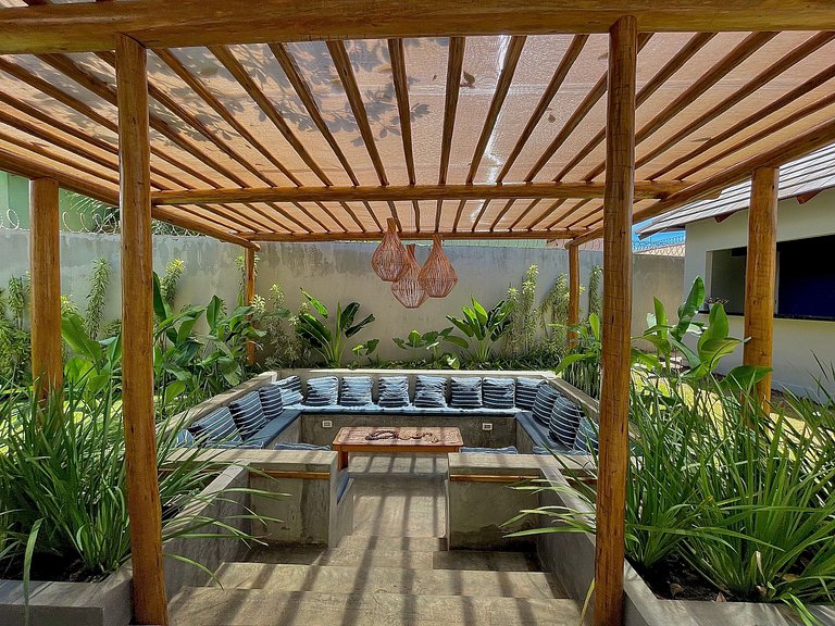 Lindo chalé de charme com piscina