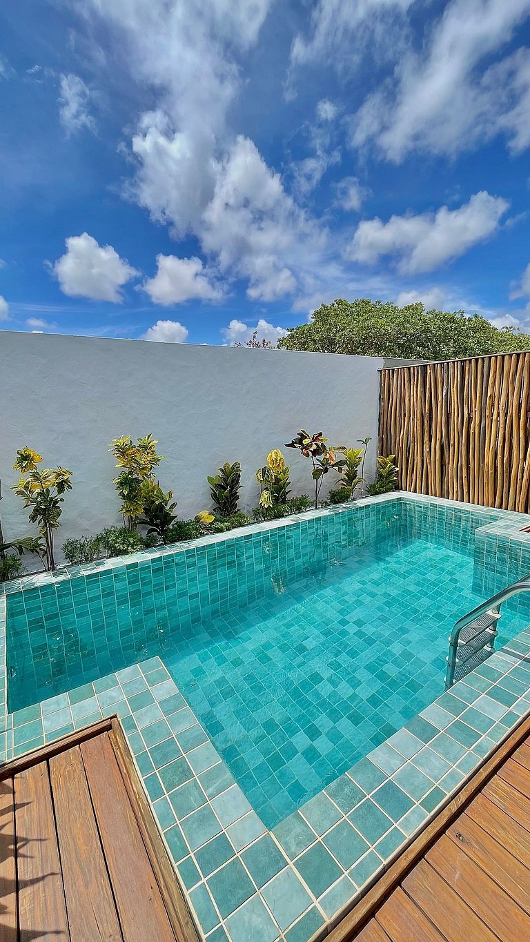 Chalé exclusivo com piscina em São Miguel do Gos