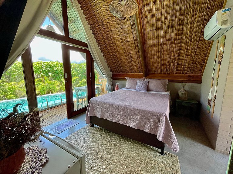Precioso chalet con encanto y piscina.