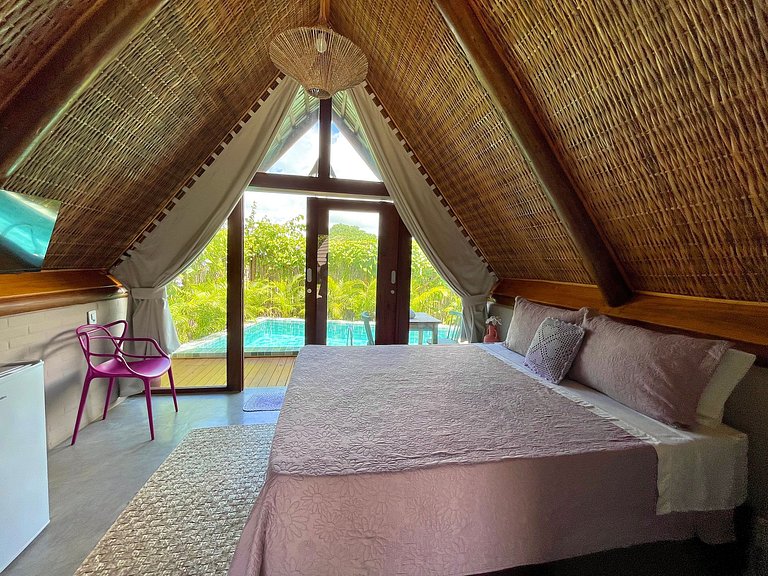 Precioso chalet con encanto y piscina.